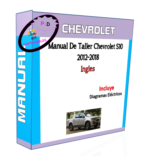 Manual De Taller Chevrolet S10 2012-2018 Ingles