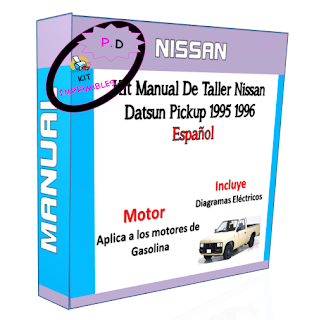 Manual De Taller Nissan Datsun Pickup 1995 1996 Español