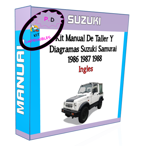 Manual De Taller Y Diagramas Suzuki Samurai 1986 1987 1988