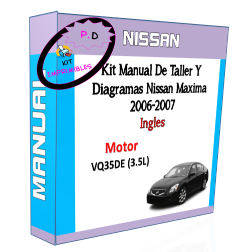 Manual De Taller Y Diagramas Nissan Maxima 2006-2007