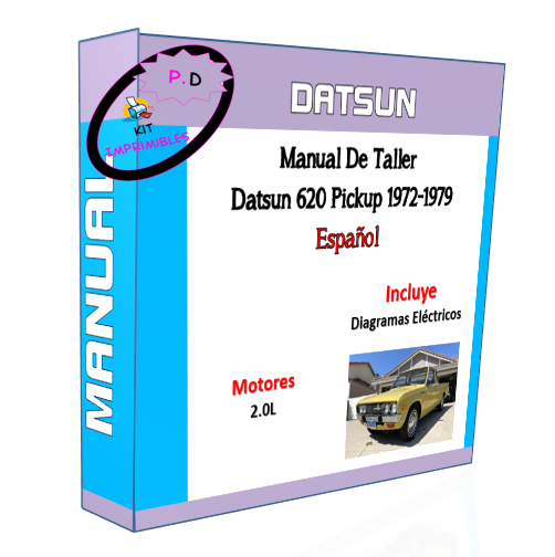 Manual De Taller Datsun 620 Pickup 1972-1979 En Español