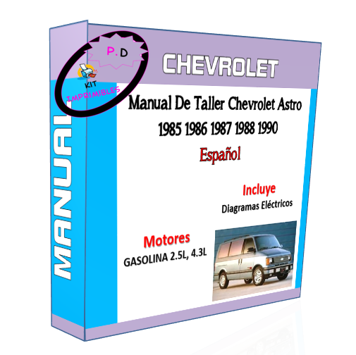 Manual De Taller Chevrolet Astro 1985 1986 1987 1988 1990