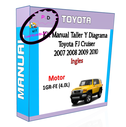 Manual Taller Y Diagrama Toyota Fj Cruiser 2007 2008 2009-10