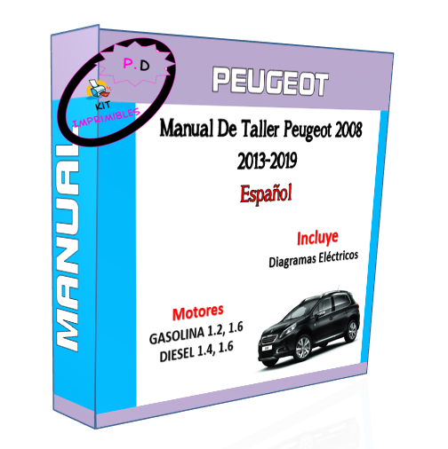 Manual De Taller Peugeot 2008 2013-2019 En Español