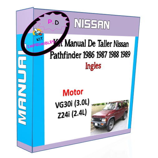 Manual De Taller Nissan Pathfinder 1986 1987 1988 1989