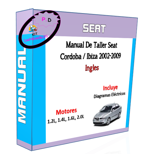 Manual De Taller Seat Cordoba / Ibiza 2002-2009 Ingles