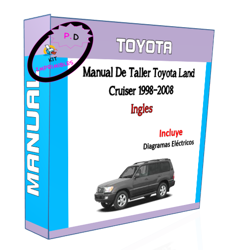 Manual De Taller Toyota Land Cruiser 1998–2008 Ingles