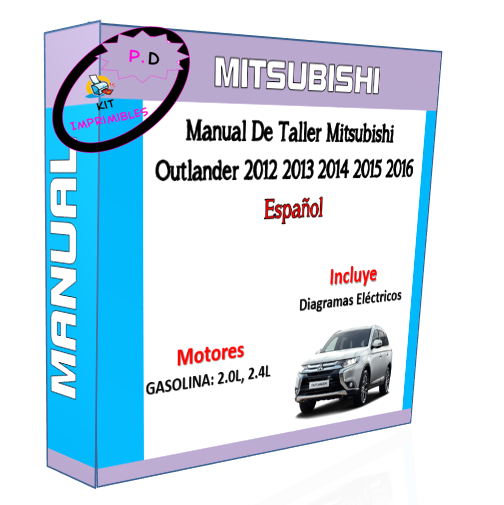 Manual Taller Mitsubishi Outlander 2012 2013 2014 2015 2016