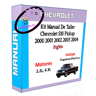 Manual Taller Chevrolet S10 Pickup 2000 2001 2002 2003 2004