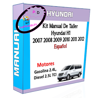 Manual De Taller Hyundai H1 2007 2008 2009 2010 2011 2012