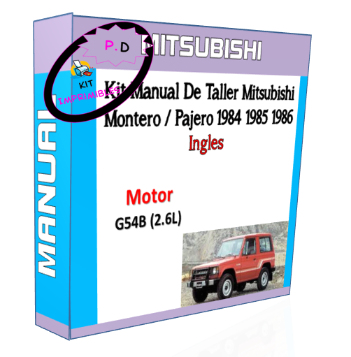 Manual De Taller Mitsubishi Montero/ Pajero 1984 1985 1986