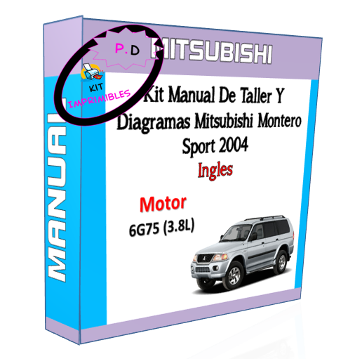 Manual De Taller Y Diagramas Mitsubishi Montero Sport 2004