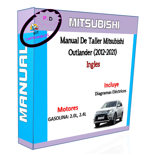 Manual De Taller Mitsubishi Outlander (2012-2021) Ingles