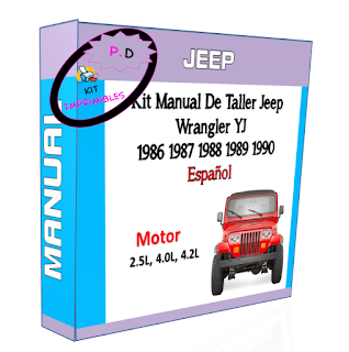 Manual De Taller Jeep Wrangler Yj 1986 1987 1988 1989 1990