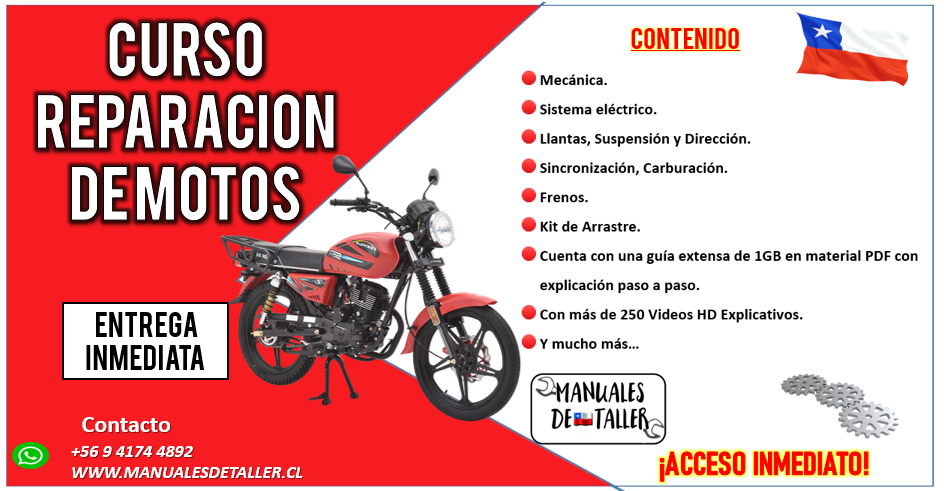 Curso Reparación De Motos Completo