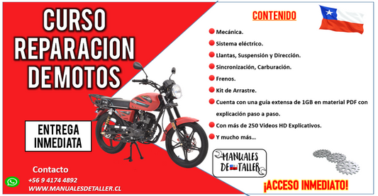 Curso Reparación De Motos Completo