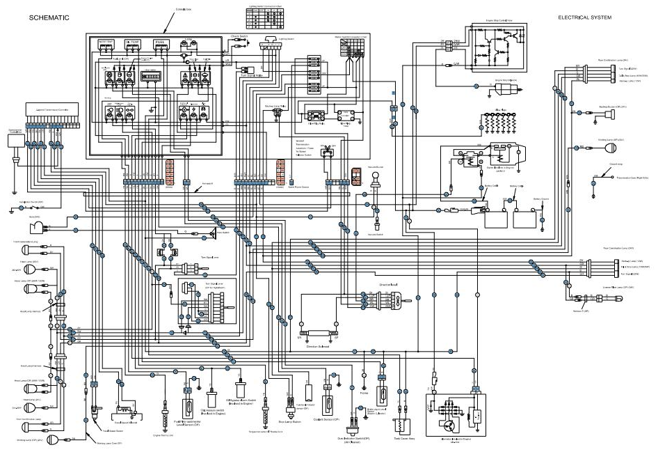 Diagrama eléctrico Caterpillar MCFE DP70