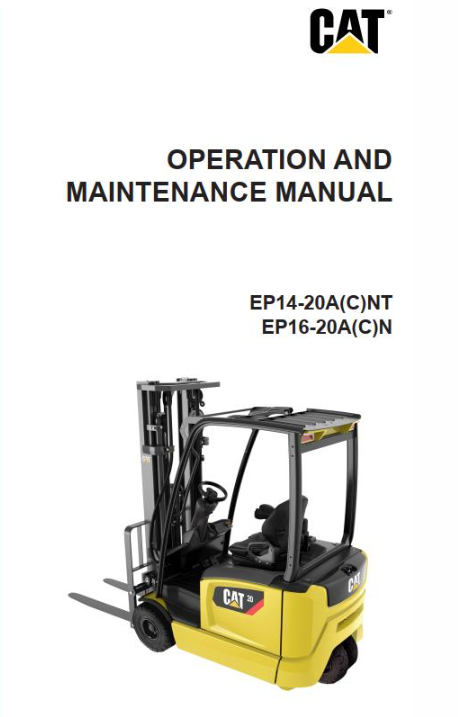 Caterpillar Fo Service, Operation and Maintenance Manual